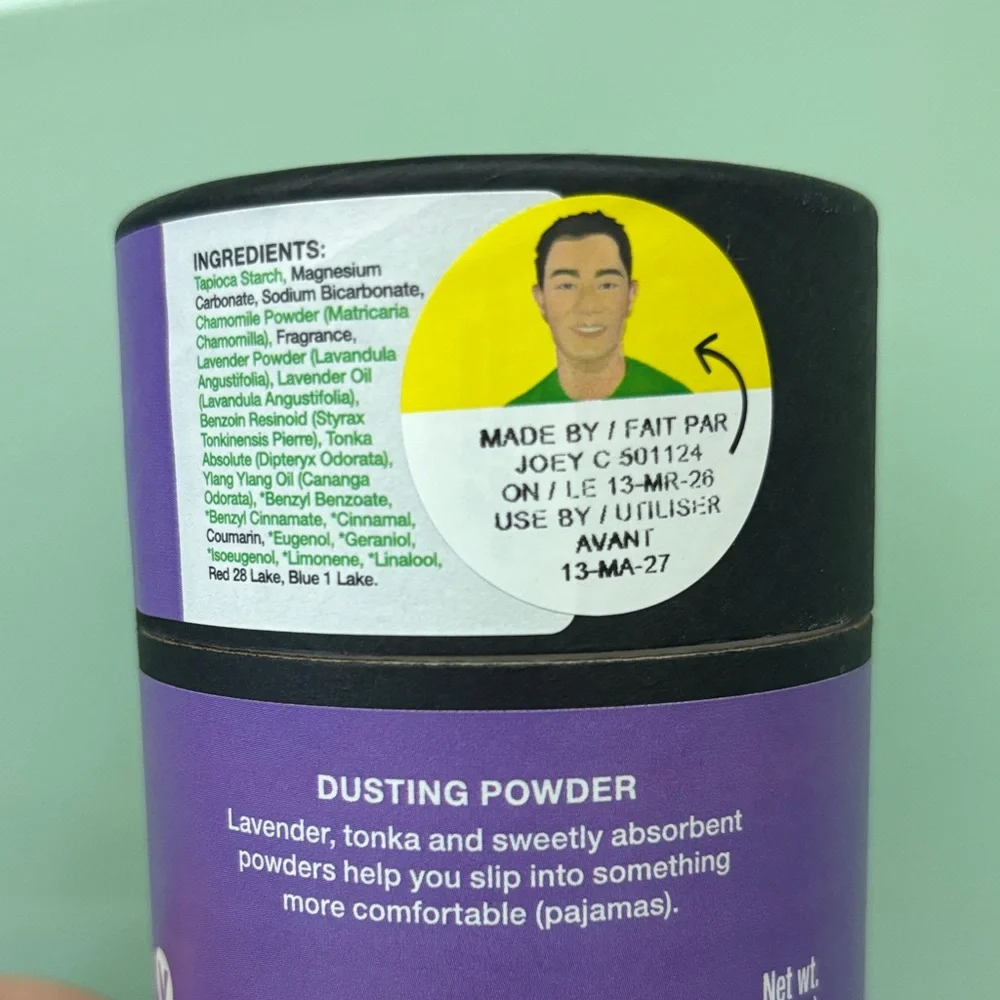 Lush Dusting Powder - Lavender Purple